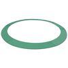 vidaXL Sikkerhetsmatte PE gr&oslash;nn 3,66 m rund trampoline