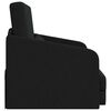 vidaXL Sammenleggbar Sofa seng Svart 65 x 80 x 83 cm stoff