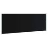 vidaXL Uttrekkbar sidemarkise 220x600 cm svart