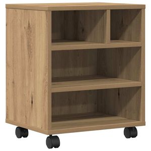 vidaXL Skiverstativ Artisan eik 41 x 32 x 48 cm Konstruert tre