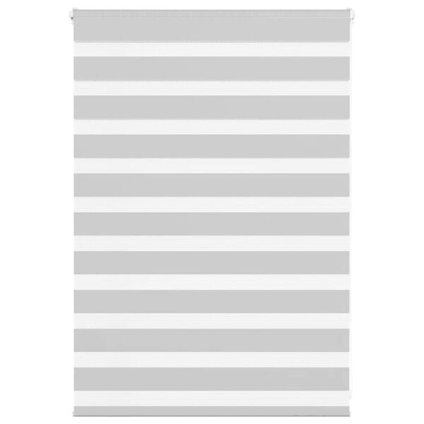 vidaXL Sebragardin lysegr&aring; 100x100 cm stoff bredde 95,9 cm polyester