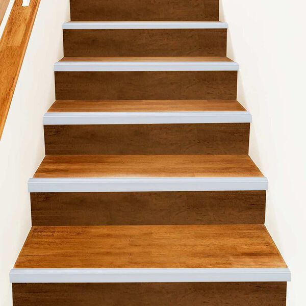 vidaXL Trappeneser 30 pcs s&oslash;lv 67 cm Aluminium