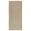 vidaXL Teppe ZIZUR beige 100x200cm jute-utseende innendørs og utendørs