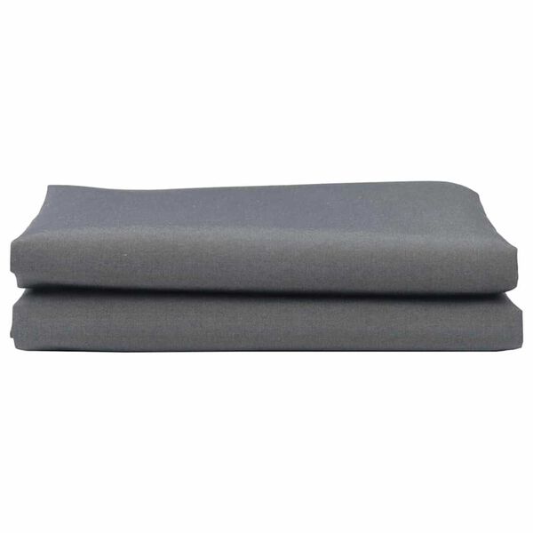 vidaXL Markiseerstatning Antrasitt 1000 x 160 cm Polyesterlerret