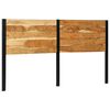 vidaXL sengegavl 180 cm heltre akasie og jern