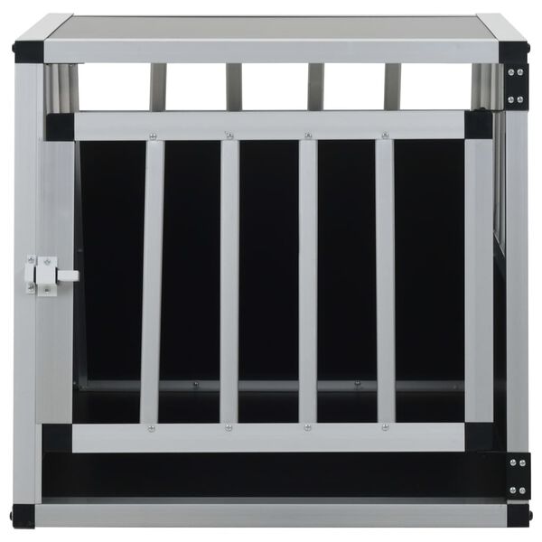 vidaXL Hundebur med enkel d&oslash;r 54x69x50 cm