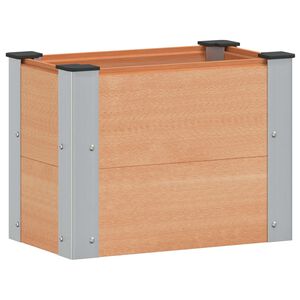 vidaXL H&oslash;ybed Brun 50 x 30 x 36 cm