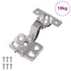 vidaXL Hingse 254 pcs Nikkel 85 x 52,5 x 9,5 mm Jern