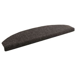 vidaXL Selvlimende trappematter 15 stk. 80 x 24,5 x 3,5 cm Antrasitt