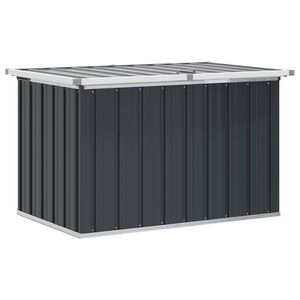 vidaXL Oppbevaringskasse 109x67x65 cm antrasitt