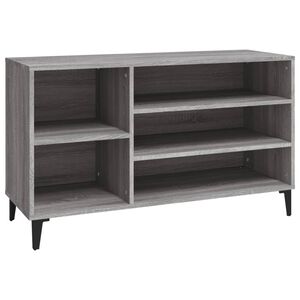 vidaXL Skoskap gr&aring; sonoma 102x36x60 cm konstruert tre
