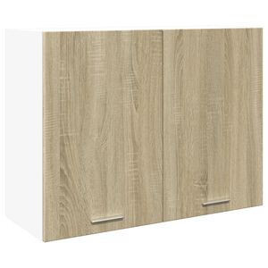 vidaXL Hengende skap "Lyon" sonoma eik 80x31x60 cm sponplate