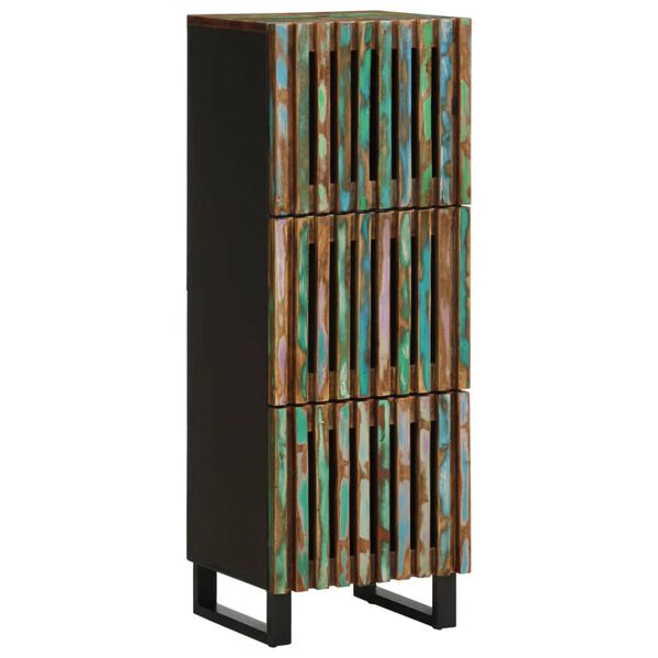vidaXL Highboard 40x34x110 cm heltre akasie