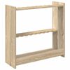 vidaXL Biljardqueue stativ Konstruert tre 60 x 20 x 57 cm Sonoma