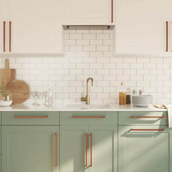 vidaXL Skaph&aring;ndtak 10 stk bronse 320 mm rustfritt st&aring;l