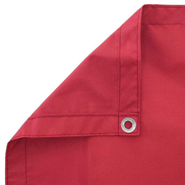 vidaXL Balkong Skjerm Burgunder 90 x 200 cm Oxford Stoff