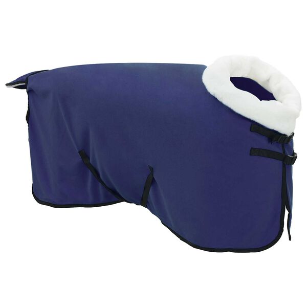 vidaXL Hestepledd Marinebl&aring; 75 cm Polar fleece