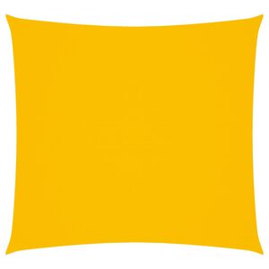 vidaXL Solseil oxfordstoff firkantet 2x2 m gul