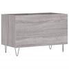 vidaXL Hifi-benk gr&aring; sonoma 74,5x38x48 cm konstruert tre