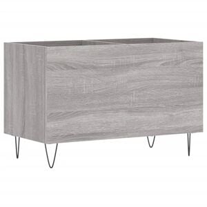 vidaXL Hifi-benk gr&aring; sonoma 74,5x38x48 cm konstruert tre