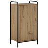 vidaXL Sko Skap 51 x 36,5 x 93 cm Konstruert tre Artisan eik