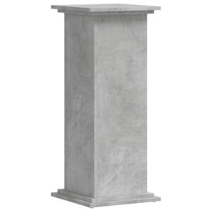 vidaXL Plantestativ betonggr&aring; 33x33x80 cm konstruert tre
