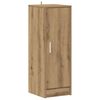 vidaXL Skoskap artisan eik 32x35x92 cm konstruert tre