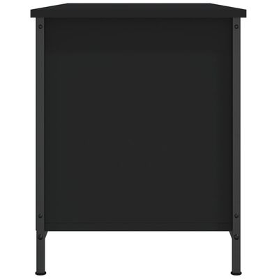 vidaXL TV-benk svart 100x40x50 cm konstruert tre