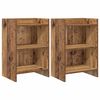 vidaXL Nattbord 2 stk. Gammelt tre 40 x 30 x 60 cm Konstruert tre