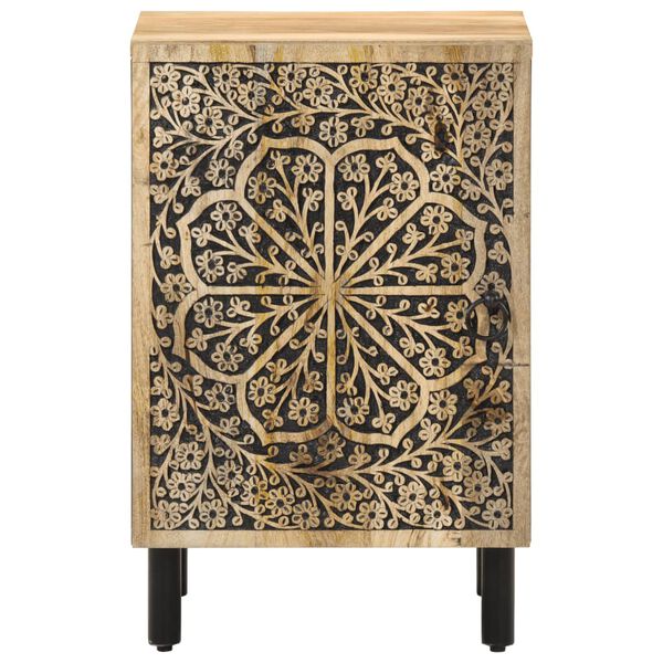 vidaXL Baderomsskap 38x33x58 cm heltre mango