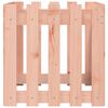 vidaXL Plantekasse med gjerdedesign 50x50x50 cm heltre douglasgran