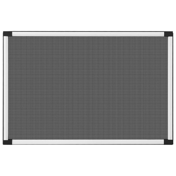 vidaXL Utvidbar insektskjerm for vindu hvit (100-193)x75 cm