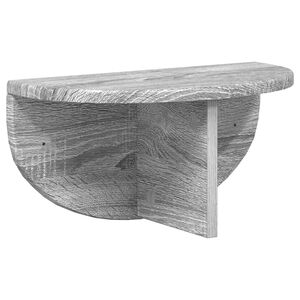 vidaXL Vegghylle Veggmontert Gr&aring; Sonoma 38 x 19 x 19 cm Konstruert tre