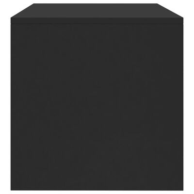vidaXL TV-benk svart 120x40x40 cm sponplate