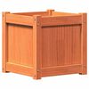 vidaXL Hageplantekasse voksbrun 40x40x40 cm heltre furu