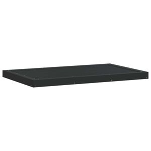 vidaXL Dusjbaseplate Svart 101 x 63 x 5,5 cm WPC