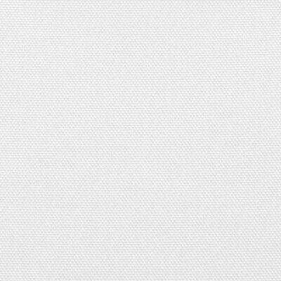 vidaXL Balkongskjerm hvit 75x1000 cm 100% polyester oxford