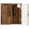 vidaXL Dartbrettskap HAARLEM Gammelt tre 52,5 x 10,5 x 53,5 cm