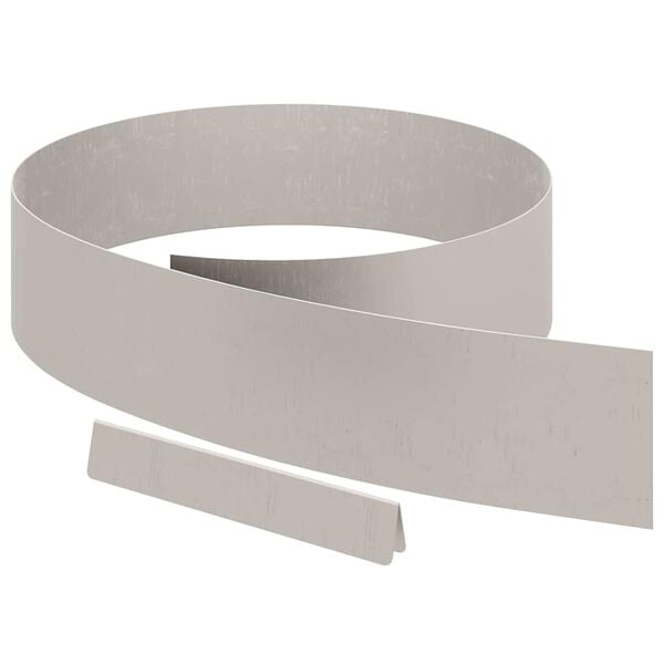 vidaXL Gjerdekant 4 pcs Rusten 450 x 0.05 x 15 cm Cortenst&aring;l