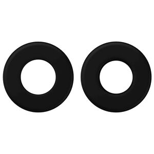 vidaXL Fosseball Bord Stoppere 10 pcs Svart 3 x 3 x 1,4 cm HIPS