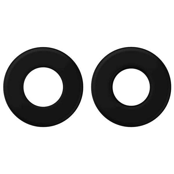 vidaXL Fotball Bordstoppere 10 pcs Hvit 3 x 3 x 2 cm HIPS