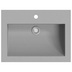 vidaXL Servant granitt 600x450x120 mm gr&aring;