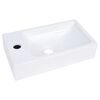 vidaXL Servant 400x220x90 mm SMC hvit