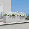 LECHUZA Plantekasse BALCONERA Cottage 80 ALL-IN-ONE hvit