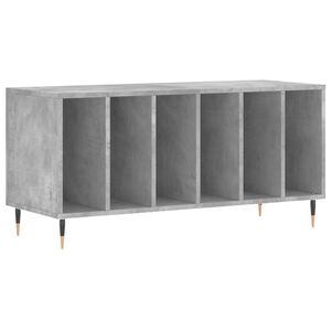 vidaXL Hifi-benk betonggrå 100x38x48 cm konstruert tre