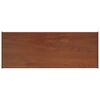 vidaXL Vinduskarmer Brunt tre 100 x 35 x 4,5 cm PVC