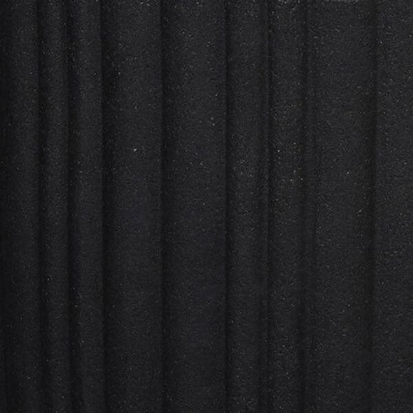 Capi Plantevase Urban Tube konisk 40x40 cm svart KBLT801