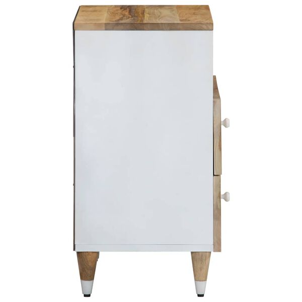 vidaXL Nattbord 50x33x60 cm heltre mango