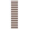 vidaXL Sebragardin brun 60x230 cm stoff bredde 55,9 cm polyester