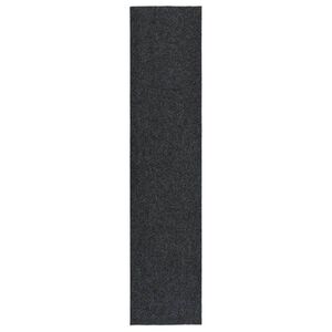 vidaXL Smussfangende teppel&oslash;per 100x450 cm antrasitt